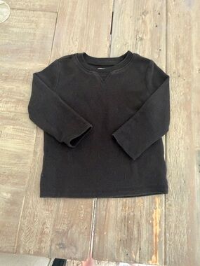 Garanimals Black Long Sleeve Crewneck Top